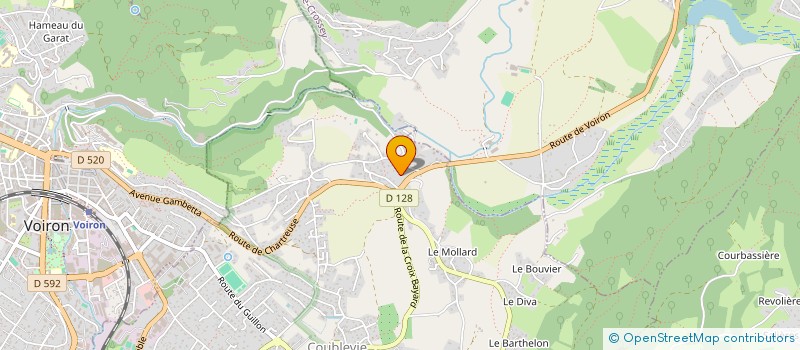 localisation de l'entreprise MONSIEUR OLIVIER CIBERT  COUBLEVIE