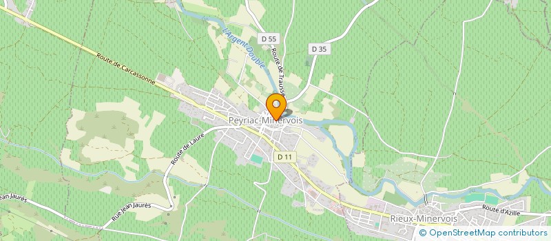 localisation de l'entreprise MONSIEUR OLIVIER CICHOCKI  RIEUX-MINERVOIS