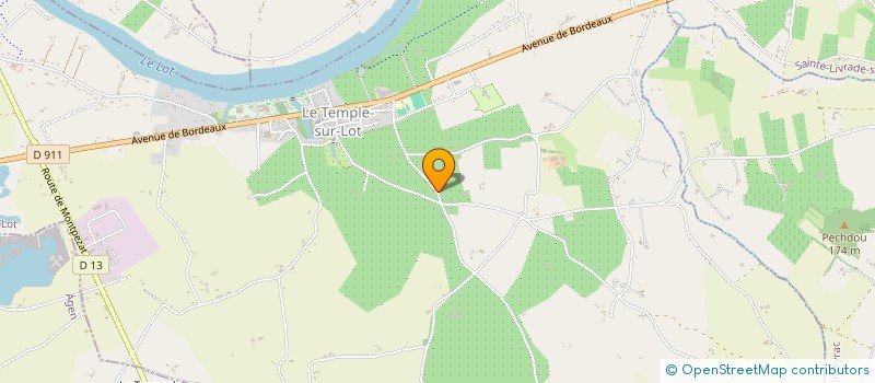 localisation de l'entreprise MONSIEUR OLIVIER CILLIERES à SAINTE LIVRADE SUR LOT