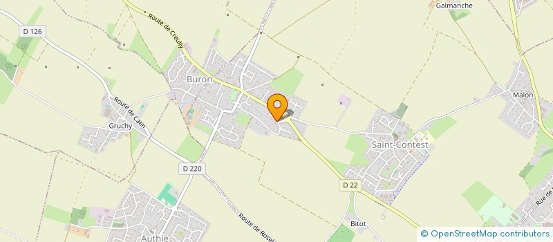 localisation de l'entreprise MONSIEUR OLIVIER CITERNE  SAINT-CONTEST