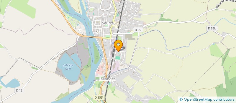 localisation de l'entreprise MONSIEUR OLIVIER CLANCHE  SEURRE