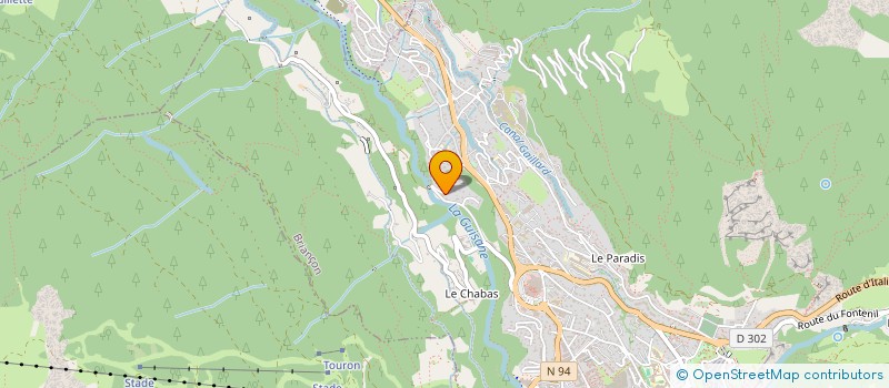 localisation de l'entreprise MONSIEUR OLIVIER CLAPASSON  BRIANCON