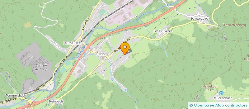 localisation de l'entreprise MONSIEUR OLIVIER CLAUDE  RUSS