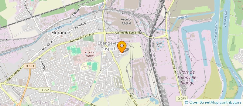 localisation de l'entreprise MONSIEUR OLIVIER CLAUDE HUBER PIERRE  FLORANGE