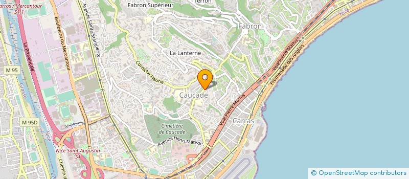 localisation de l'entreprise MONSIEUR OLIVIER CLAUDEL à NICE