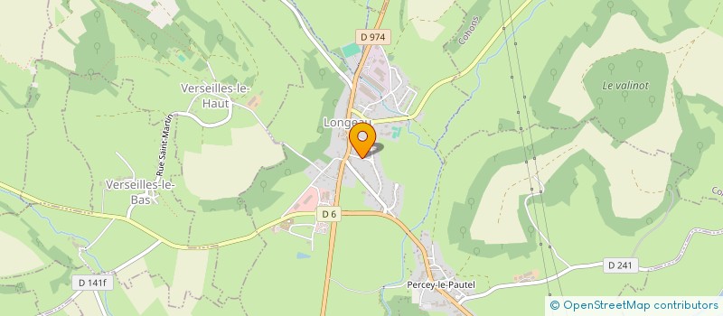 localisation de l'entreprise MONSIEUR OLIVIER CLAUDEL à LONGEAU-PERCEY