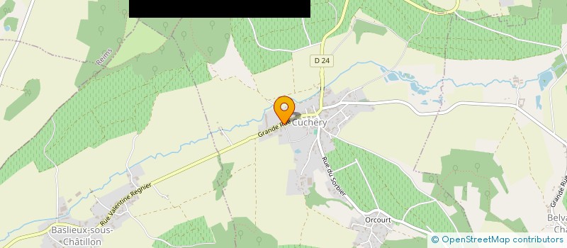 localisation de l'entreprise MONSIEUR OLIVIER CLEMENT  COEUR-DE-LA-VALLEE