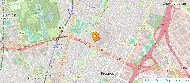 localisation de l'entreprise MONSIEUR OLIVIER COCHE à FRESNES