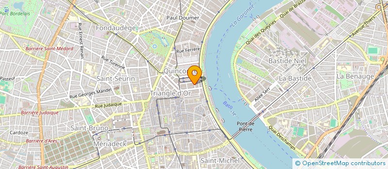 localisation de l'entreprise MONSIEUR OLIVIER CODET  BORDEAUX