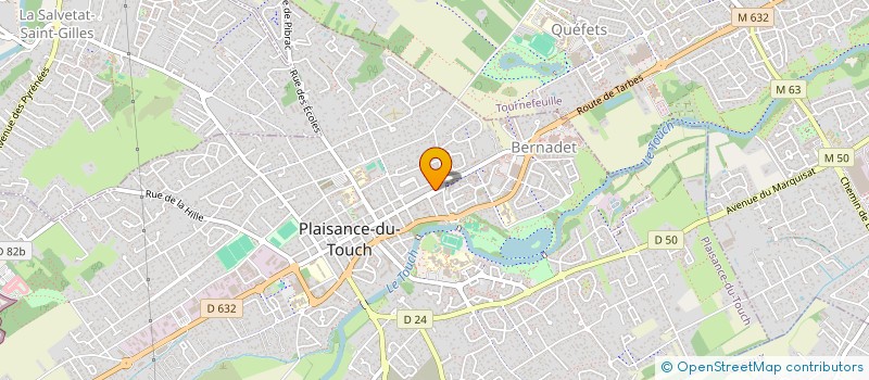 localisation de l'entreprise MONSIEUR OLIVIER CODET DE BOISSE  PLAISANCE-DU-TOUCH