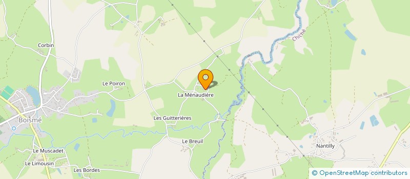 localisation de l'entreprise MONSIEUR OLIVIER COGNY à BOISME
