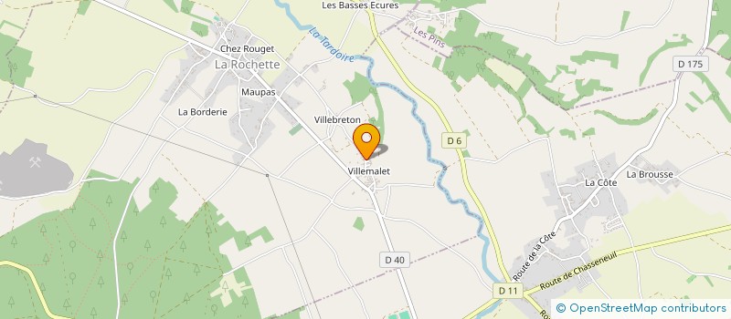 localisation de l'entreprise MONSIEUR OLIVIER COGULET à LA ROCHETTE