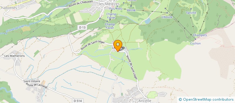 localisation de l'entreprise MONSIEUR OLIVIER COINTE  ANCELLE