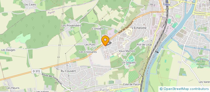 localisation de l'entreprise MONSIEUR OLIVIER COLETTE  PARON