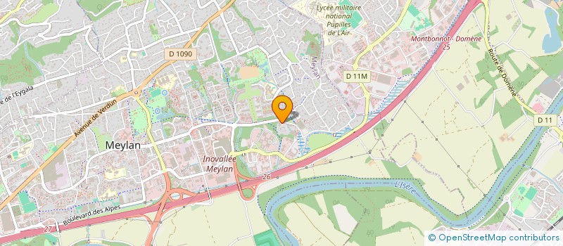 localisation de l'entreprise MONSIEUR OLIVIER COLIN à MEYLAN