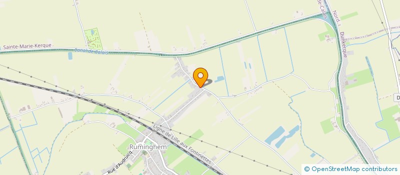 localisation de l'entreprise MONSIEUR OLIVIER COLLET  RUMINGHEM