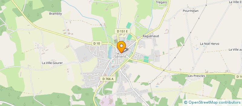 localisation de l'entreprise MONSIEUR OLIVIER COLLIN  SERENT