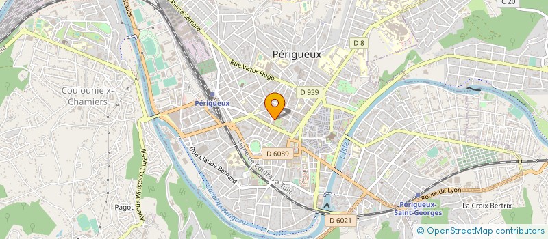 localisation de l'entreprise MONSIEUR OLIVIER COLOMB à PERIGUEUX
