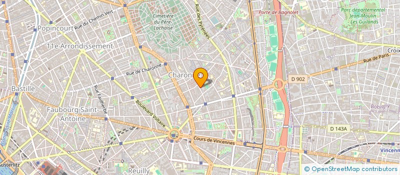 localisation de l'entreprise MONSIEUR OLIVIER COLOMBEL  PARIS