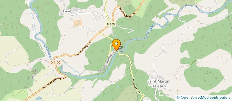 localisation de l'entreprise MONSIEUR OLIVIER COMBE  ST MICHEL L OBSERVATOIRE