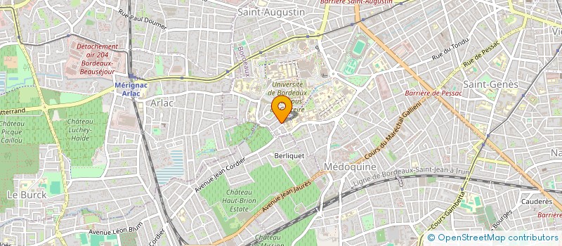 localisation de l'entreprise MONSIEUR OLIVIER COMBRET à BORDEAUX