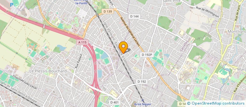 localisation de l'entreprise MONSIEUR OLIVIER COMES à SAINT-PRIX