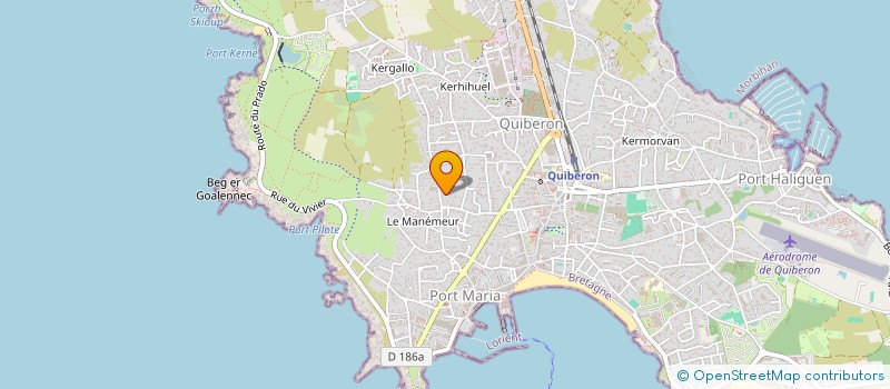 localisation de l'entreprise MONSIEUR OLIVIER COMONT à QUIBERON