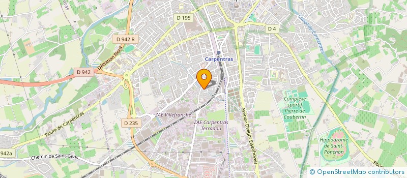 localisation de l'entreprise MONSIEUR OLIVIER COMONT  CARPENTRAS