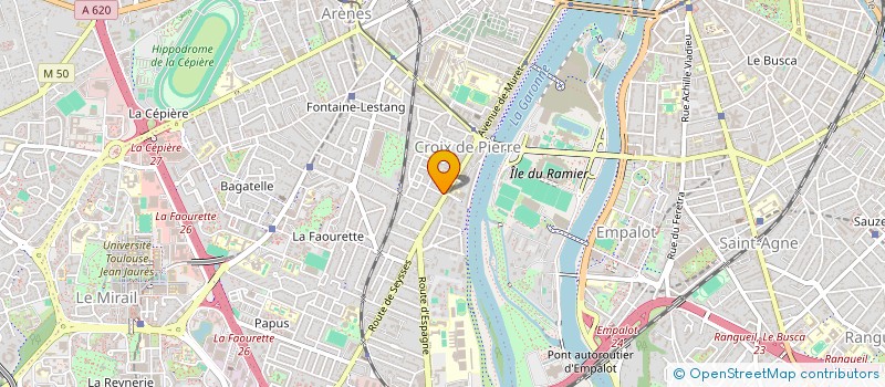 localisation de l'entreprise MONSIEUR OLIVIER CONDORLUICHO LLOVERA GONZALES MONTANO à TOULOUSE