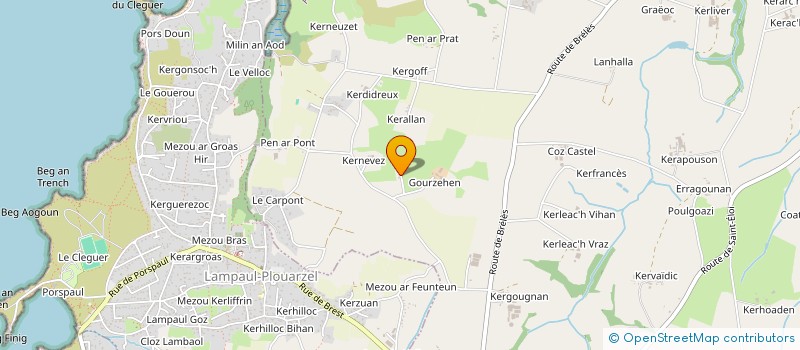 localisation de l'entreprise MONSIEUR OLIVIER CONQ  PLOUARZEL