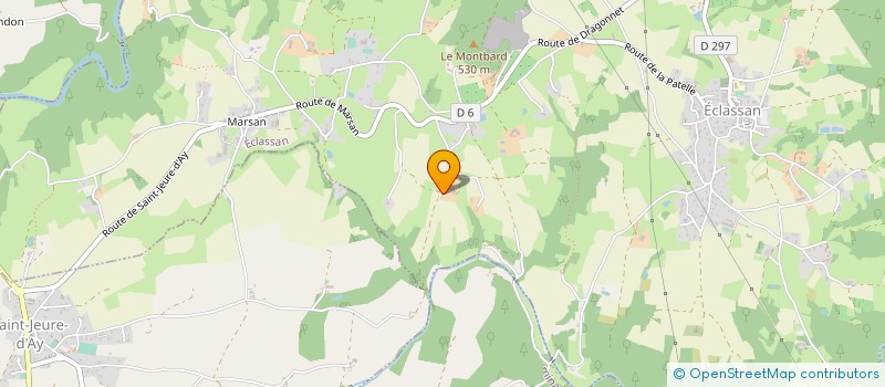 localisation de l'entreprise MONSIEUR OLIVIER CONSTANTIN  ECLASSAN