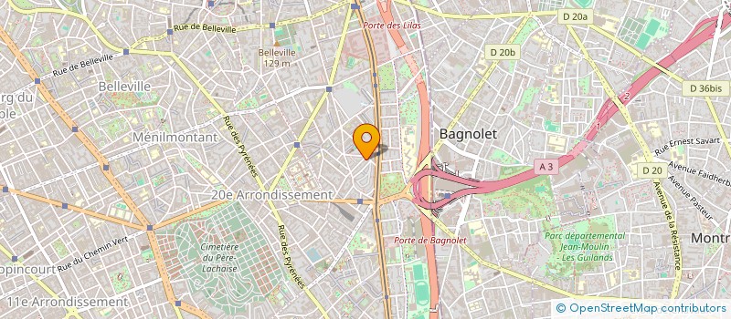 localisation de l'entreprise MONSIEUR OLIVIER COQUET  PARIS