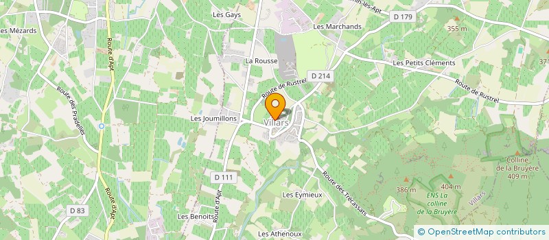 localisation de l'entreprise MONSIEUR OLIVIER CORGERON à VILLARS