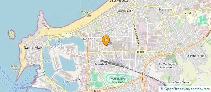 localisation de l'entreprise MONSIEUR OLIVIER CORMEREAUD  MESNIL-ROC'H