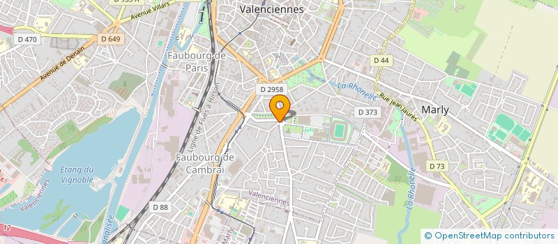 localisation de l'entreprise MONSIEUR OLIVIER CORNET à VALENCIENNES