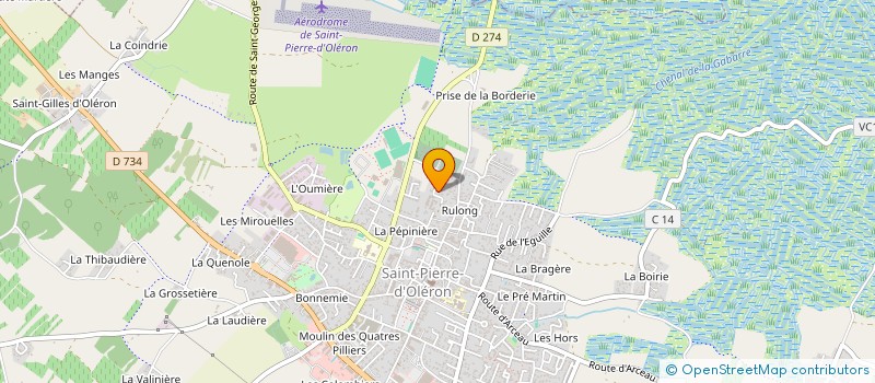 localisation de l'entreprise MONSIEUR OLIVIER CORNU  SAINT-PIERRE-D OLERON