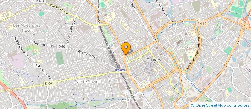 localisation de l'entreprise MONSIEUR OLIVIER CORPEL  TROYES