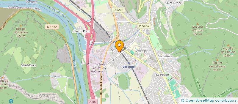 localisation de l'entreprise MONSIEUR OLIVIER COSNIER  VOREPPE