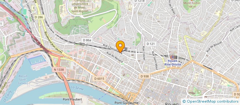 localisation de l'entreprise MONSIEUR OLIVIER COSSON à ROUEN