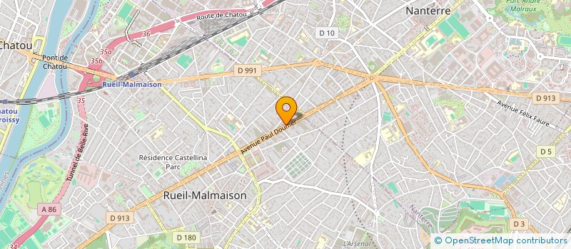 localisation de l'entreprise MONSIEUR OLIVIER COSSON à RUEIL-MALMAISON