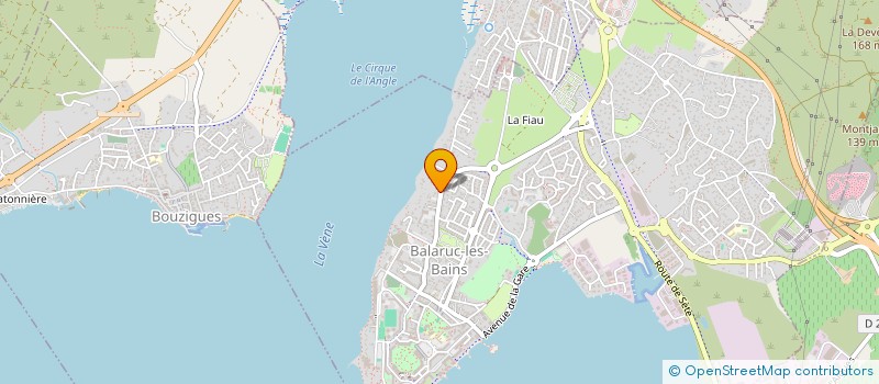 localisation de l'entreprise MONSIEUR OLIVIER COSTANTIN  BALARUC-LES-BAINS