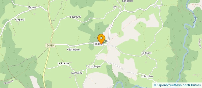 localisation de l'entreprise MONSIEUR OLIVIER COSTON  CUBELLES