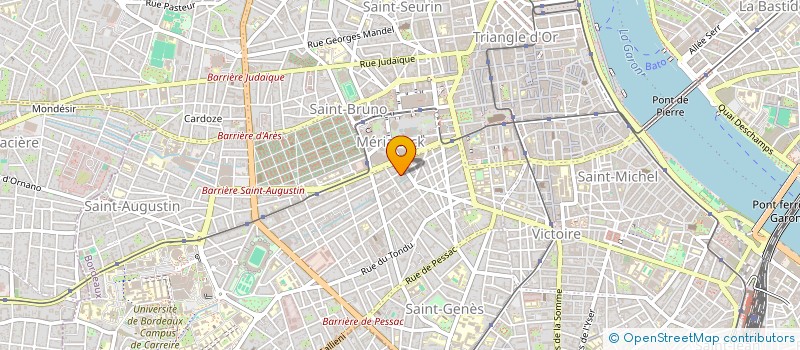 localisation de l'entreprise MONSIEUR OLIVIER COT  BORDEAUX