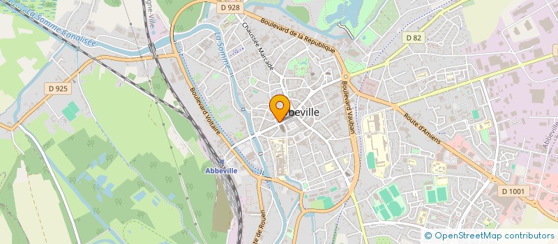 localisation de l'entreprise MONSIEUR OLIVIER COUILLET à ABBEVILLE