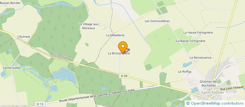 localisation de l'entreprise MONSIEUR OLIVIER COULEON à VERNEUIL-SUR-INDRE