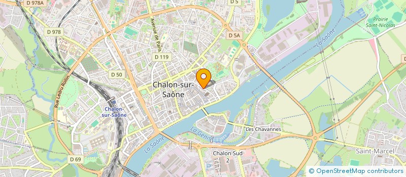 localisation de l'entreprise MONSIEUR OLIVIER COULON  CHALON-SUR-SAONE