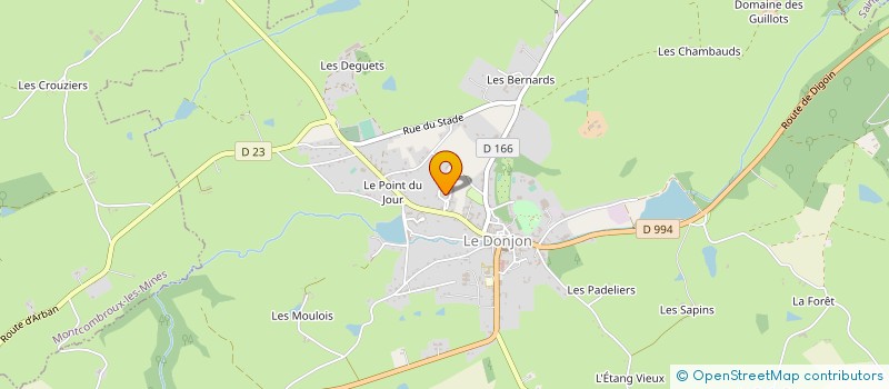 localisation de l'entreprise MONSIEUR OLIVIER COURT à MONTAIGUET-EN-FOREZ
