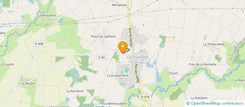 localisation de l'entreprise MONSIEUR OLIVIER COUTAND  LA CHAPELLE-PALLUAU