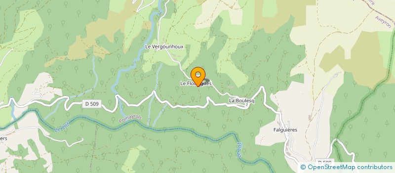 localisation de l'entreprise MONSIEUR OLIVIER COUVIGNOU  SAINT GENIEZ D'OLT ET D'AUBRAC