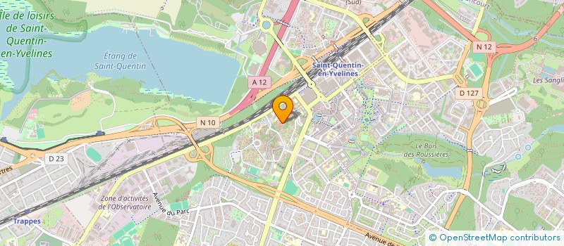 localisation de l'entreprise MONSIEUR OLIVIER CRANCON  MONTIGNY-LE-BRETONNEUX